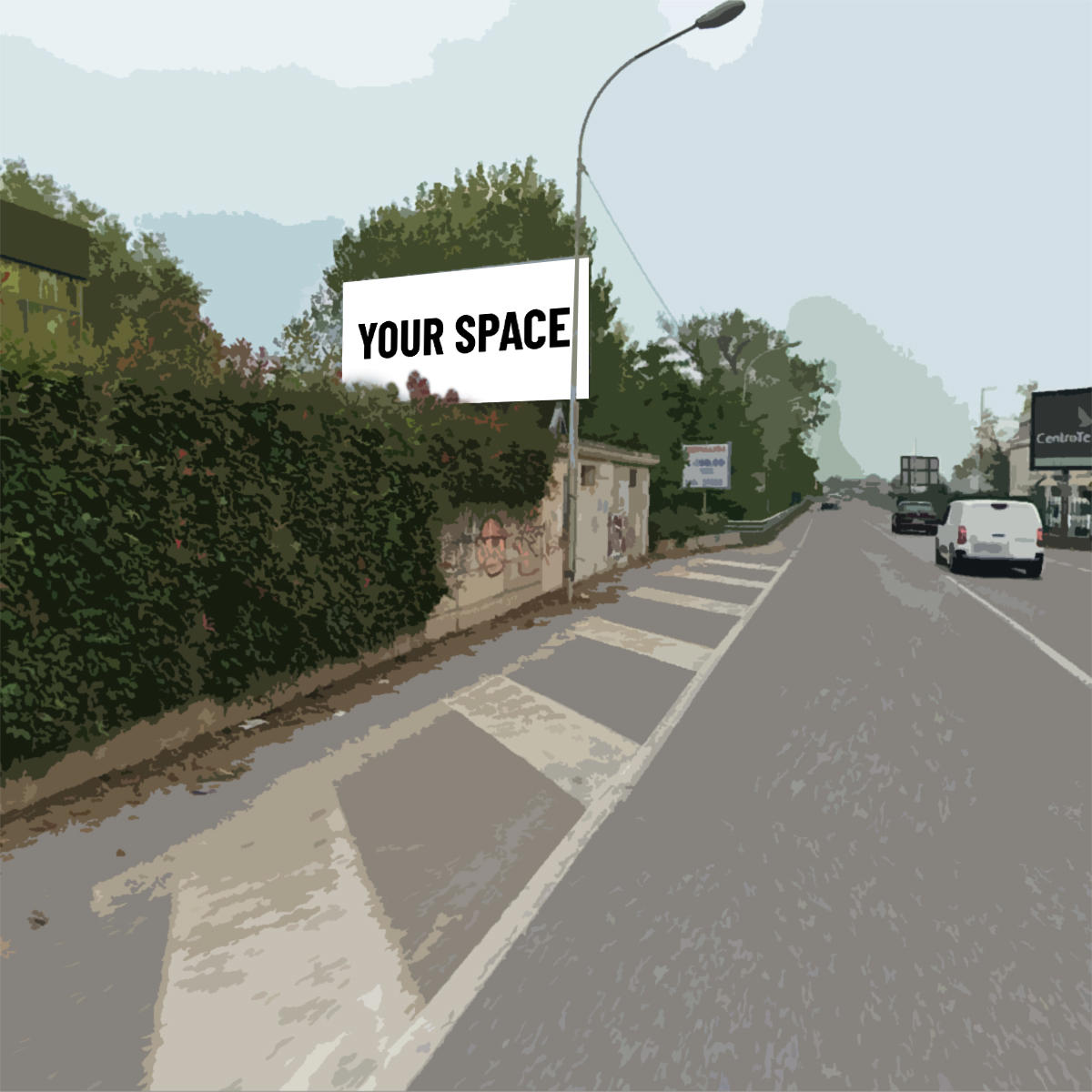 SPAZIO PUBBLICITARIO 600 x 300 Via 1 Maggio (CERNUSCO SUL NAVIGLIO) Dal 19/10/2026 al 01/11/2026 14 giorni